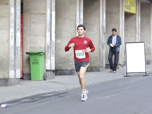 Stefan running